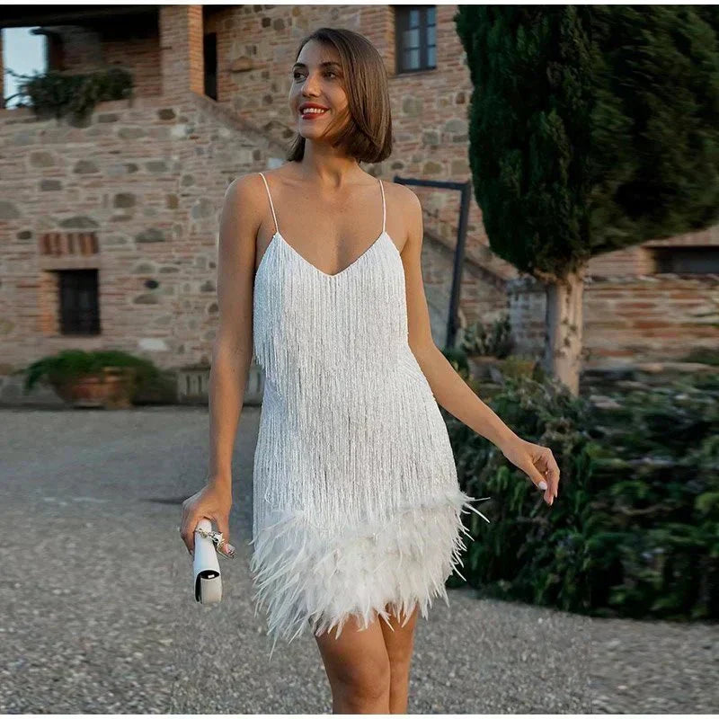 Klassisches Damen Cocktailkleid Elegant Kurz