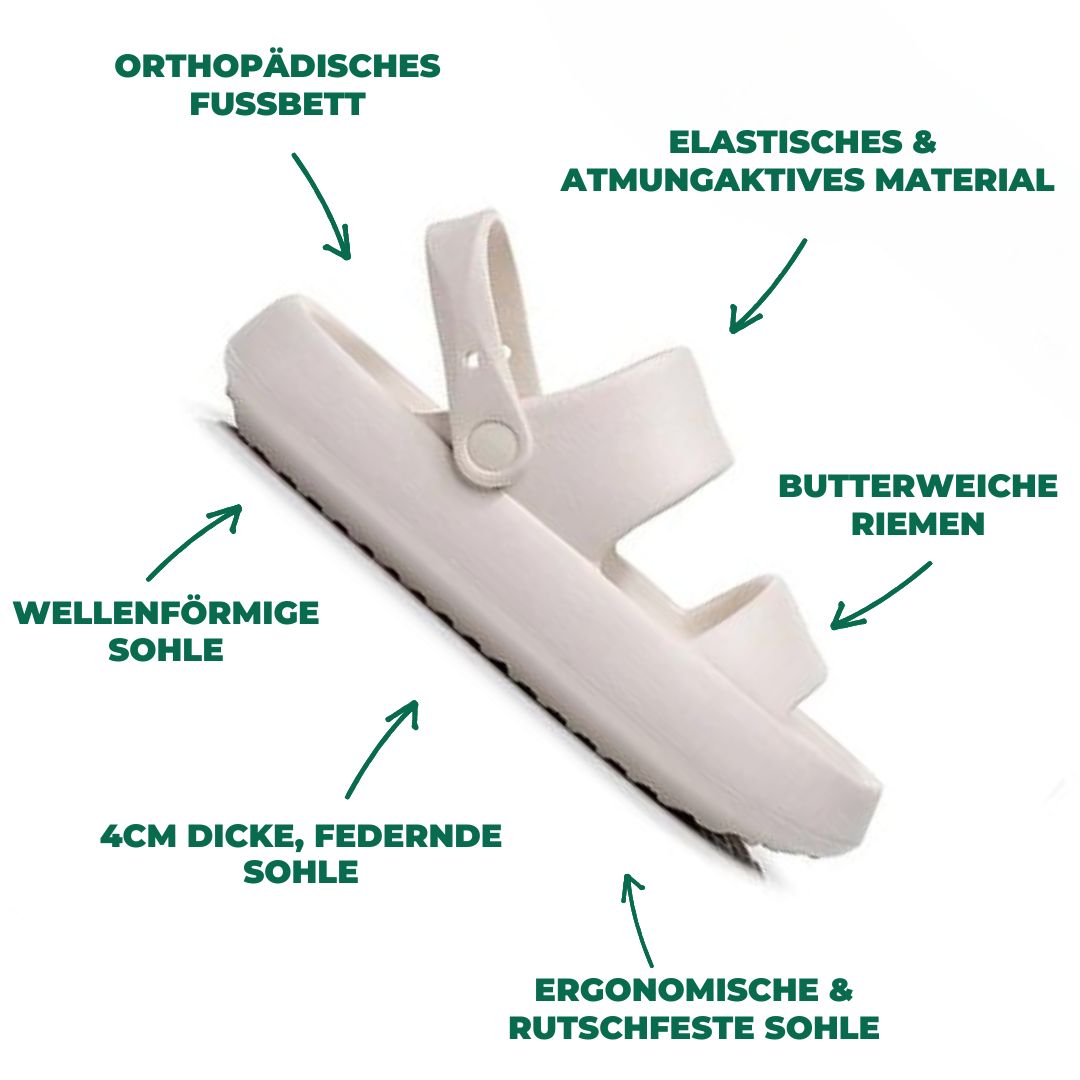 Orthopädische Sandalen Comfort Gepolstert Lässig Mit Riemen - BerlinGlamour