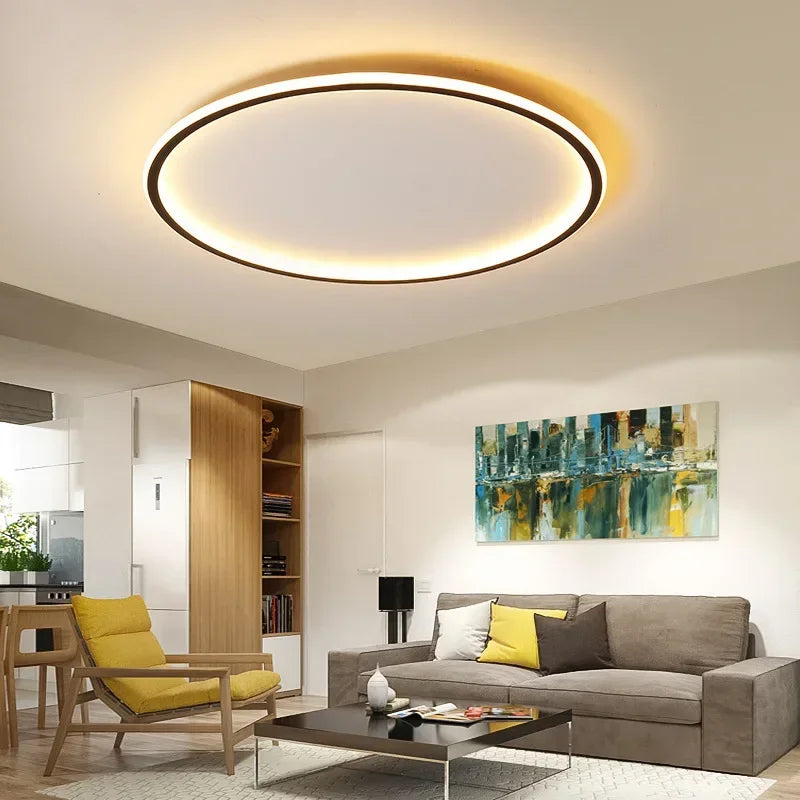 Skandinavische Deckenleuchte Rund LED Modern