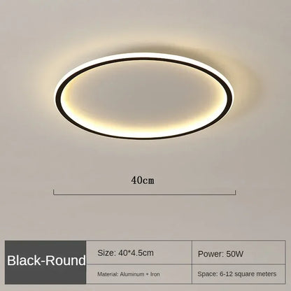 Skandinavische Deckenleuchte Rund LED Modern