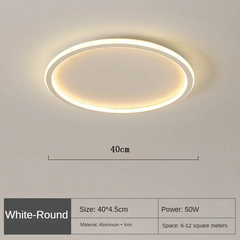 Skandinavische Deckenleuchte Rund LED Modern