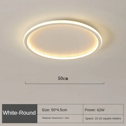 Skandinavische Deckenleuchte Rund LED Modern