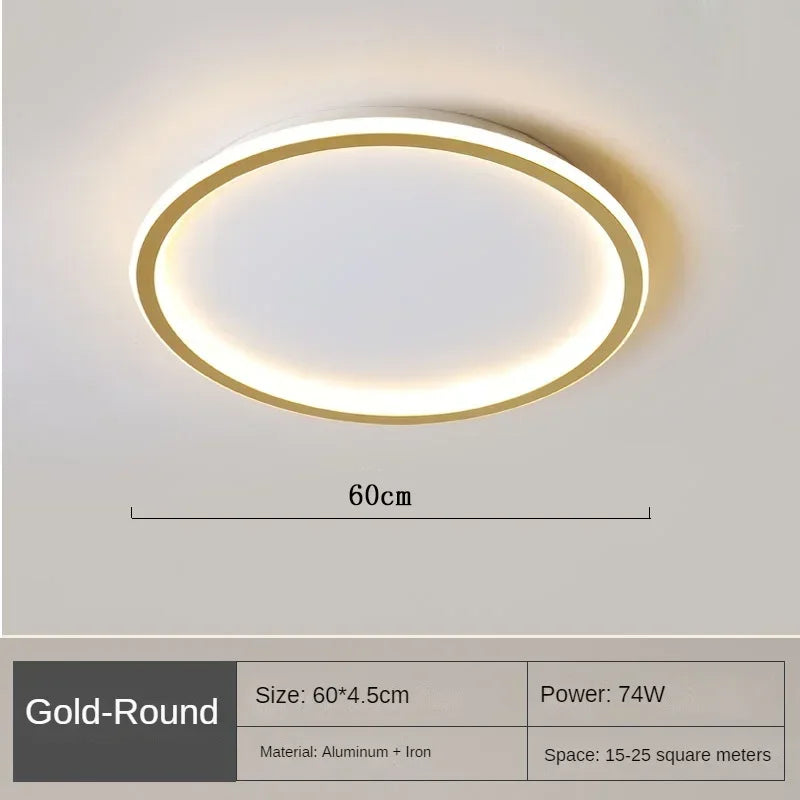 Skandinavische Deckenleuchte Rund LED Modern