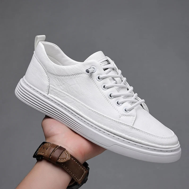Herrenschuhe aus echtem Leder - Modell Egon