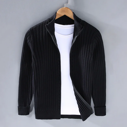 Merino Rollkragenpullover Männer Klassisch Elegannt Warm