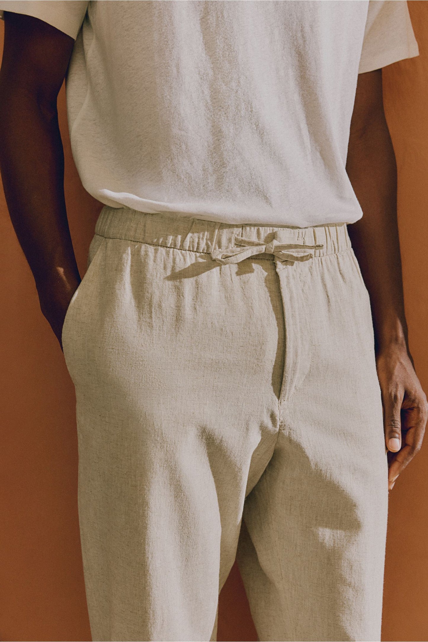 Herrenhose Slim Fit mit Kordelzug Modern Bequem
