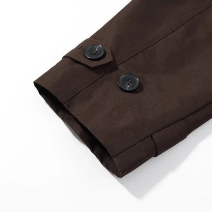 Klassischer Kurzmantel Trenchcoat Damen