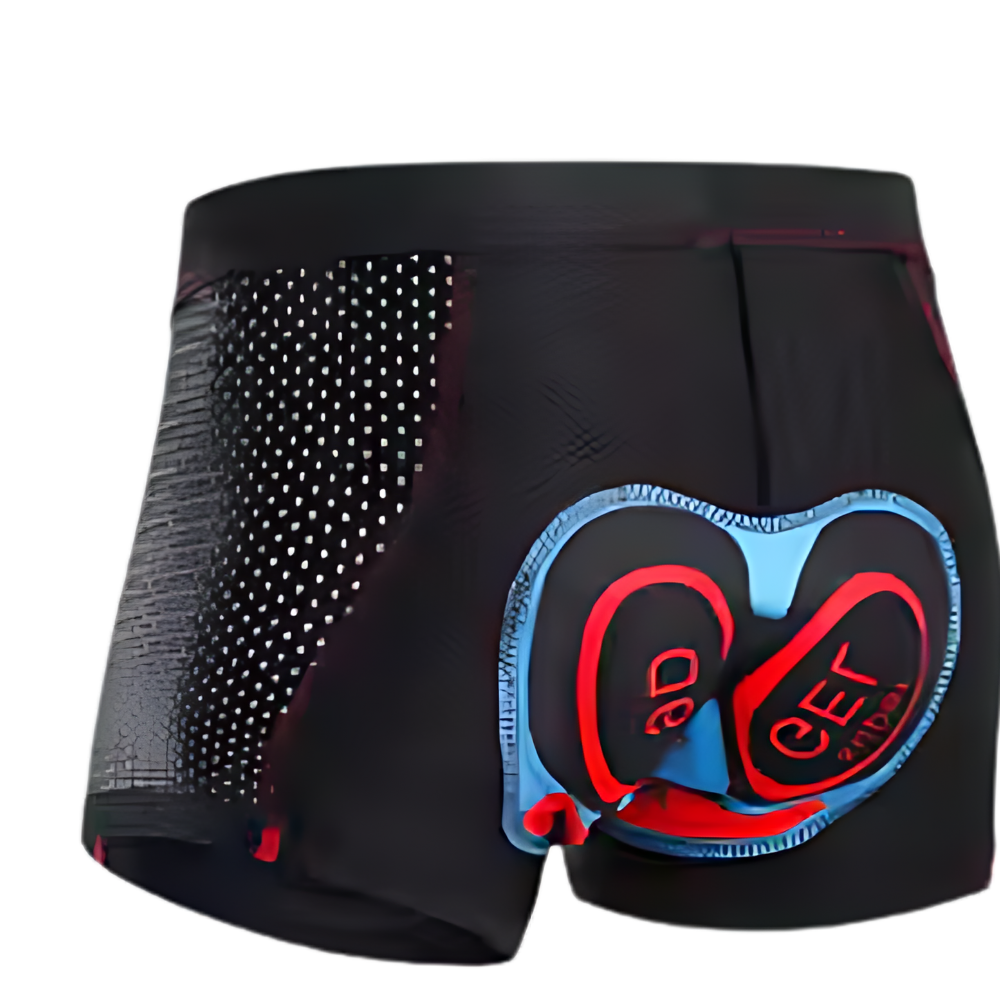 Radlerhose Damen Nahtlos Gepolstert Komfort