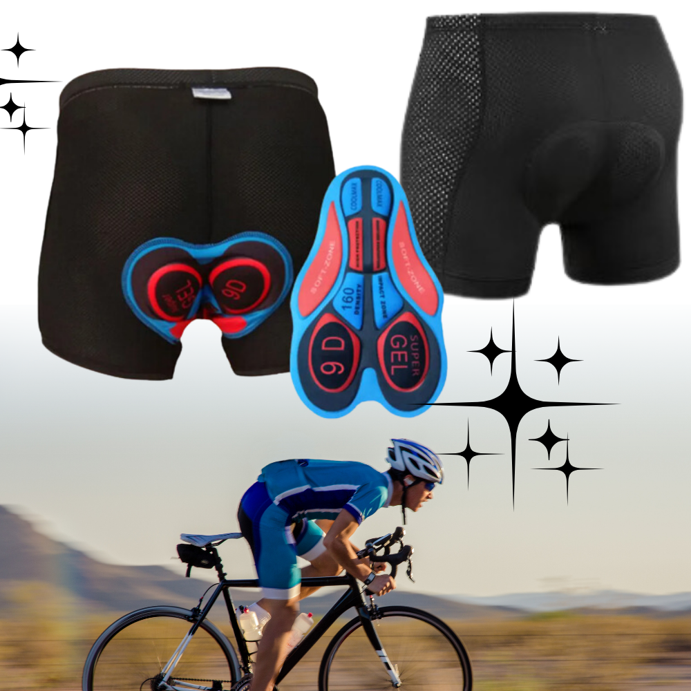 Radlerhose Damen Nahtlos Gepolstert Komfort - BerlinGlamour