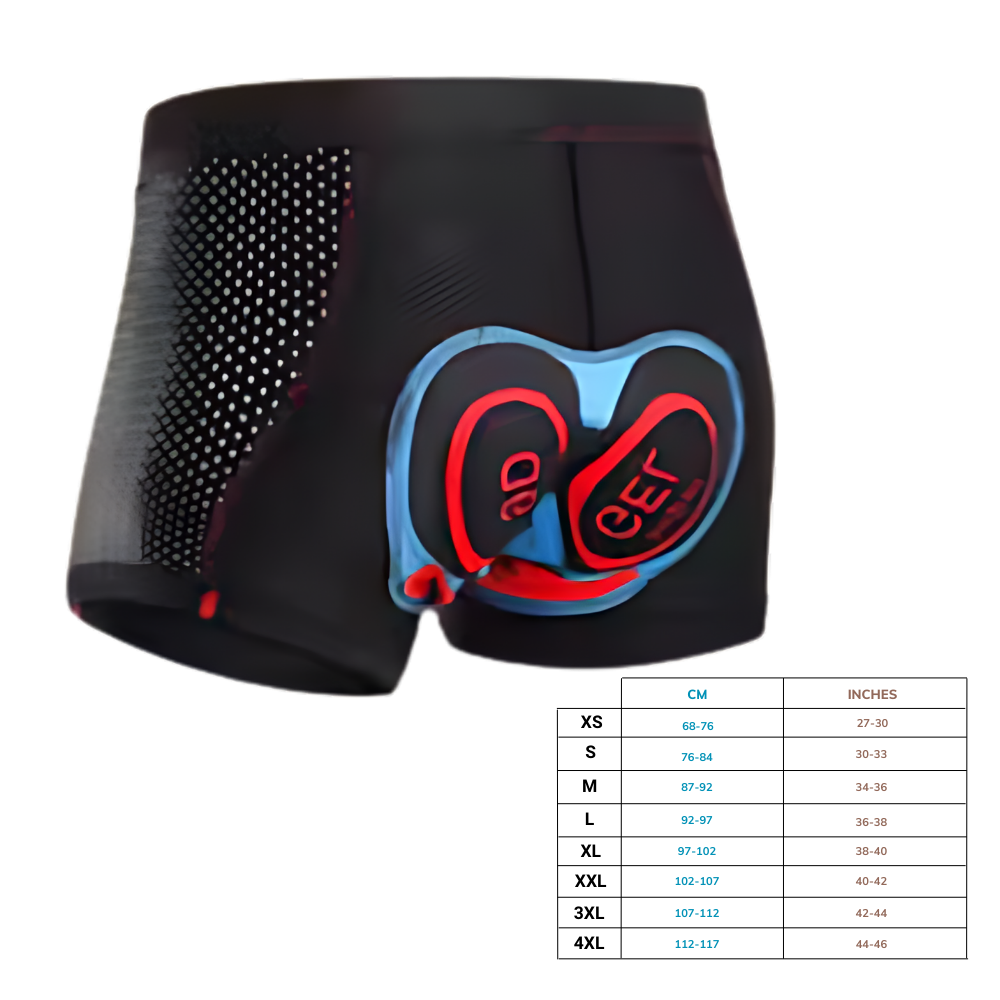 Radlerhose Damen Nahtlos Gepolstert Komfort