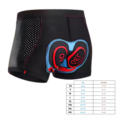Radlerhose Damen Nahtlos Gepolstert Komfort