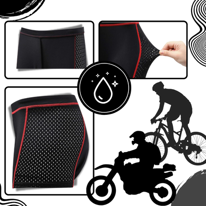 Radlerhose Damen Nahtlos Gepolstert Komfort