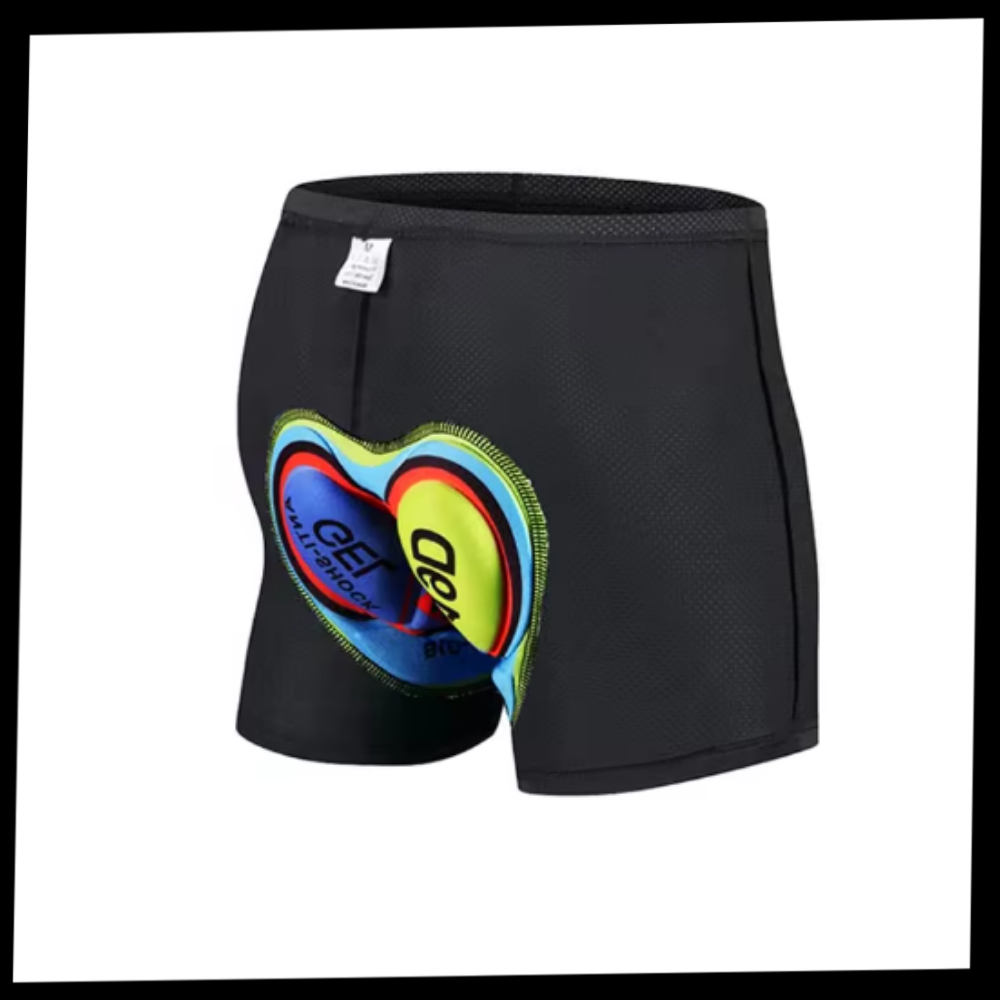 Radlerhose Damen Nahtlos Gepolstert Komfort