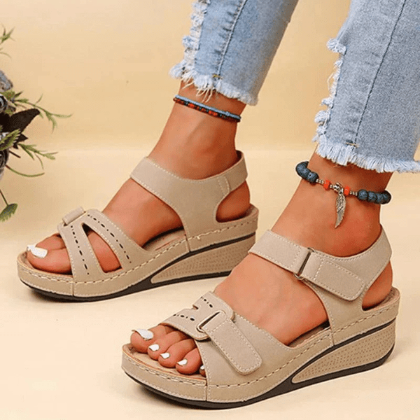 Orthopädische Damen Sandalen Komfortabel Ergonomisch - BerlinGlamour