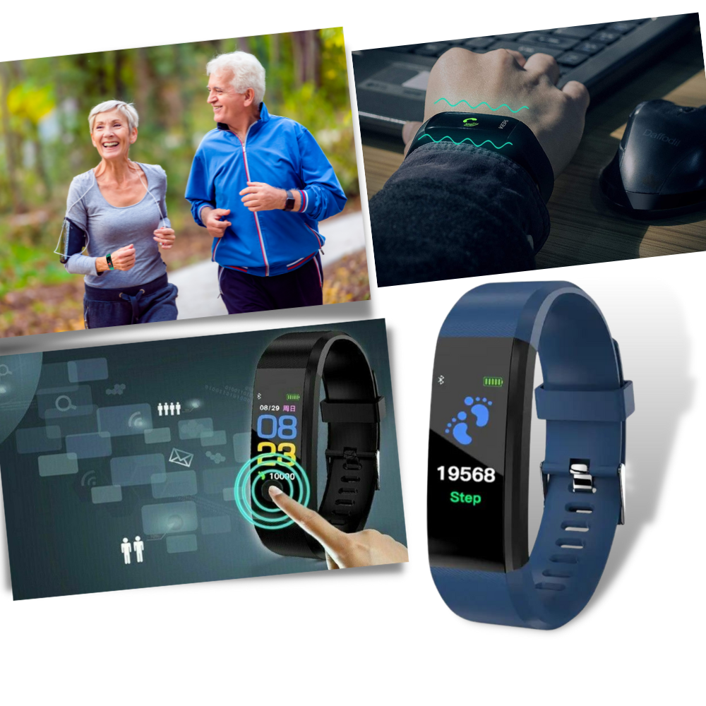 Senioren Smartwatch Herzfrequenz Blutdruck Überwachung - BerlinGlamour
