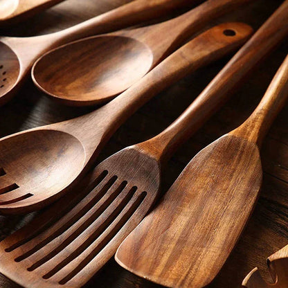 Luxus Teak Küchenaccessoires Modern EcoChef