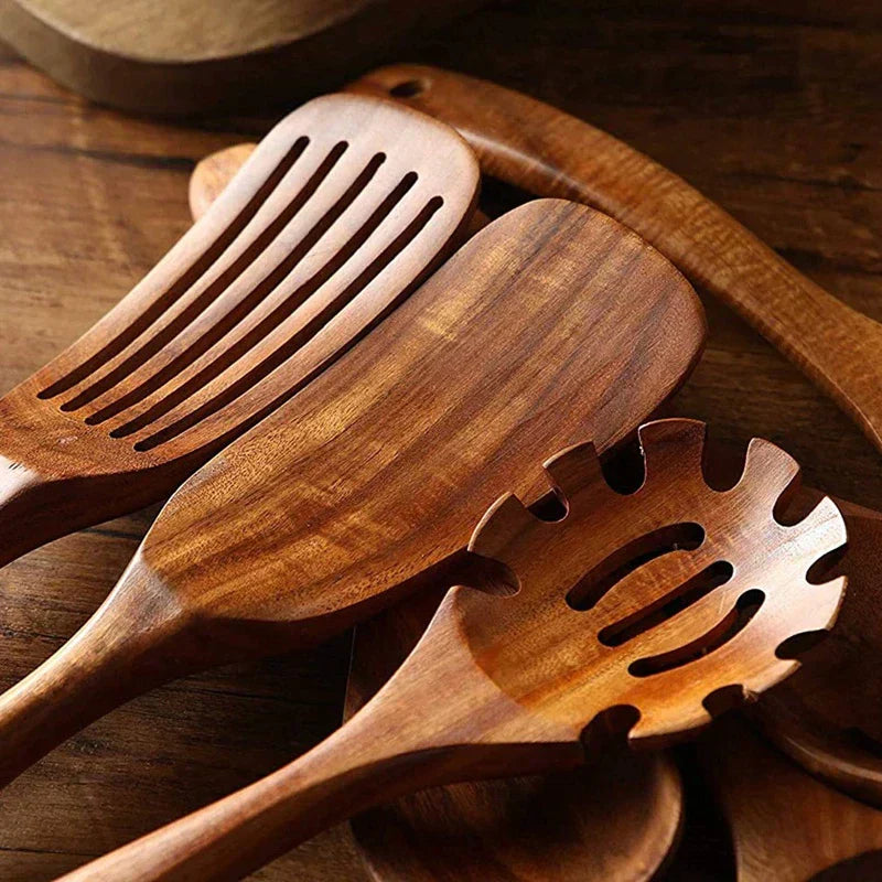 Luxus Teak Küchenaccessoires Modern EcoChef