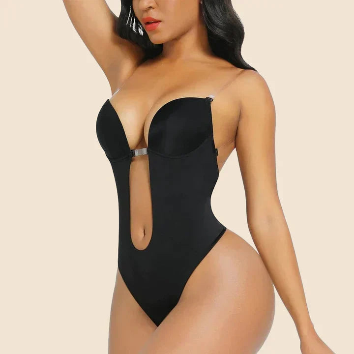 Rückenfreier Bodysuit Damen Sexy Abendwear