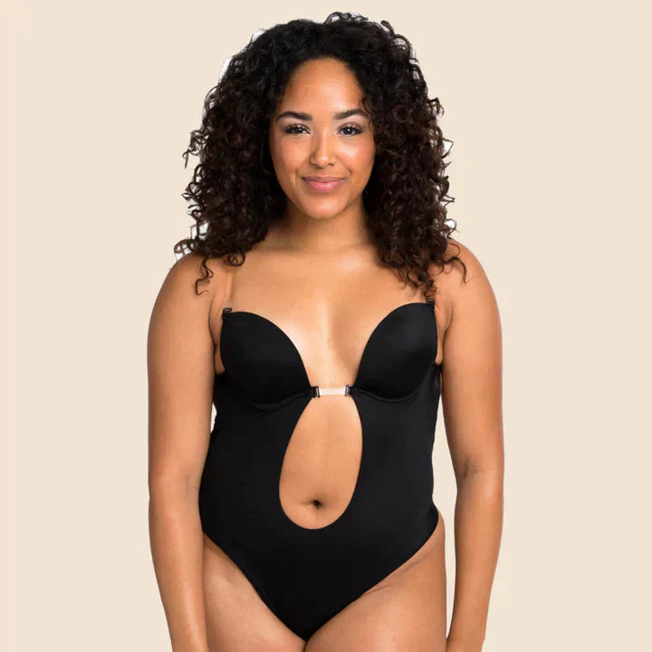 Rückenfreier Bodysuit Damen Sexy Abendwear