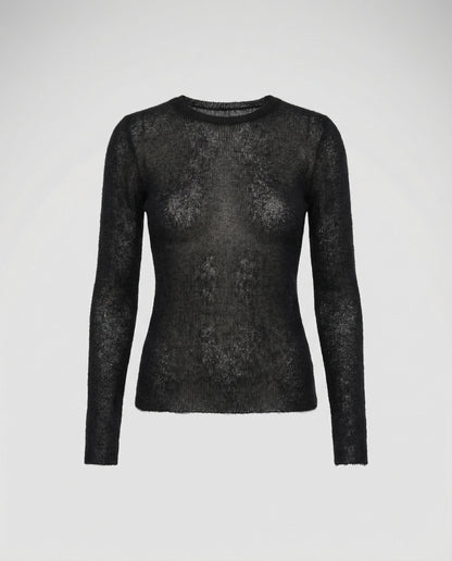 Damenpullover Rundhals Weich Modern