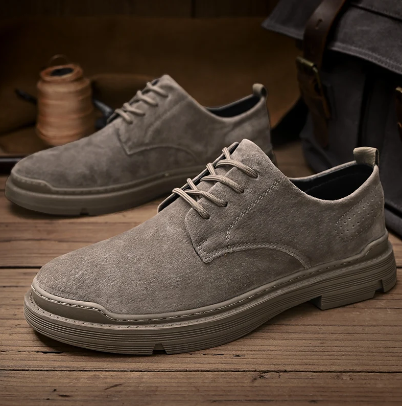 Herren Wildleder Schuhe Elegante Premium Qualität