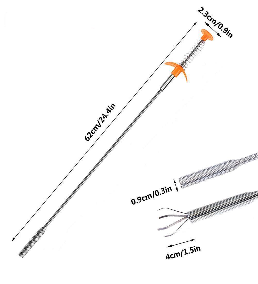 Abflussreiniger Haken Effektiv für Sinken und Duschen