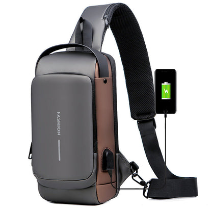 Sicherheitsrucksack USB Ladeschale Anti Diebstahl Reise - BerlinGlamour