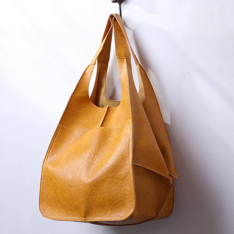 Große Leder-Handtaschen Damen Reise Tasche - BerlinGlamour