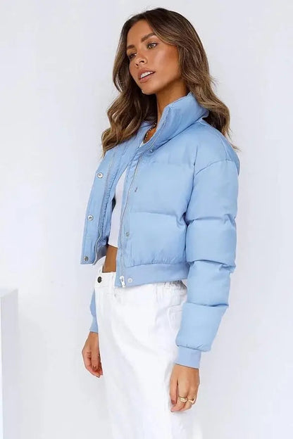 Pufferjacke Damen Warm Isolierende Winterjacke - BerlinGlamour