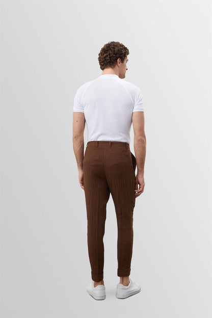 Slim-Fit T-Shirt Weiß Herren Klassisch Elegantes Design