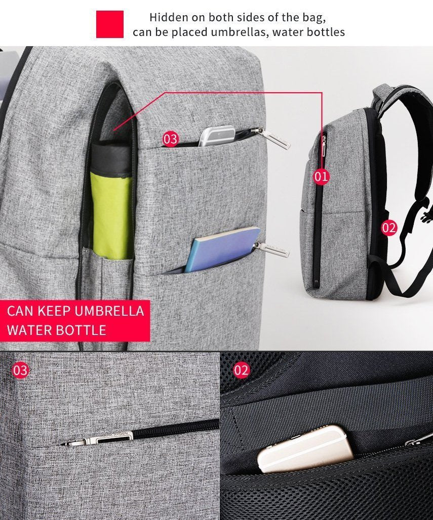 USB Laptop Rucksack Praktisch Reise