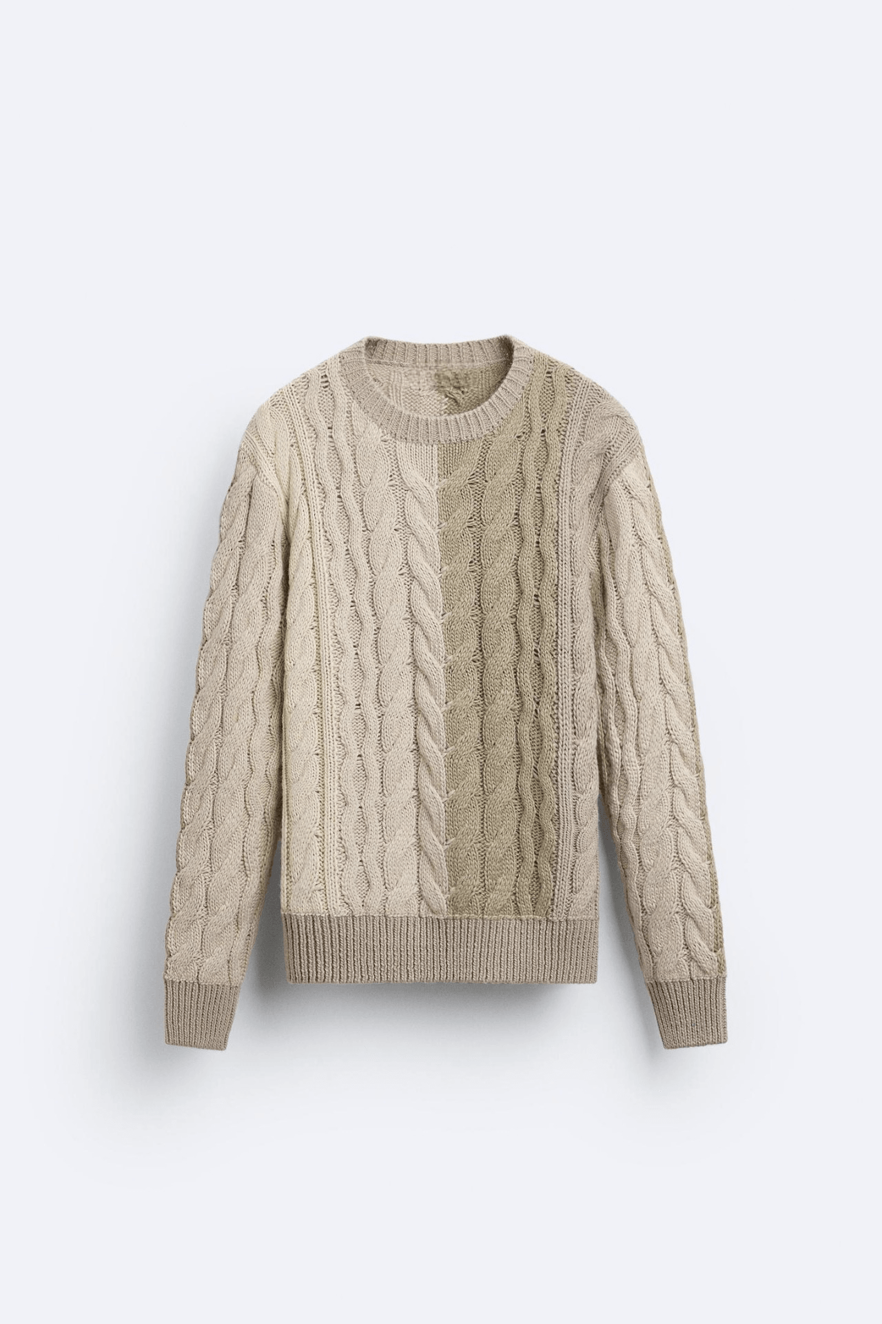 Grobstrick-Pullover Zopfmuster Klassisch Warm Bequem - BerlinGlamour