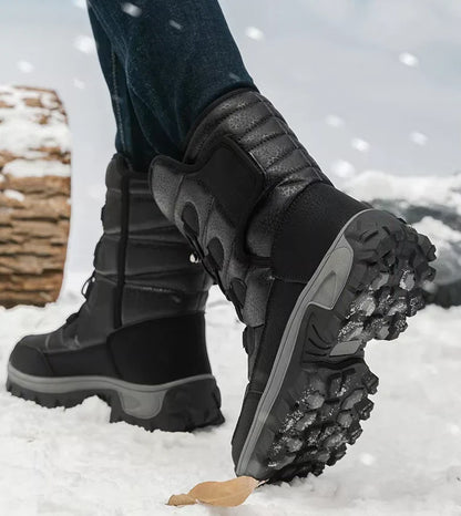 Wasserdichte Schneestiefel Warm Plüsch Winterstiefel Frauen
