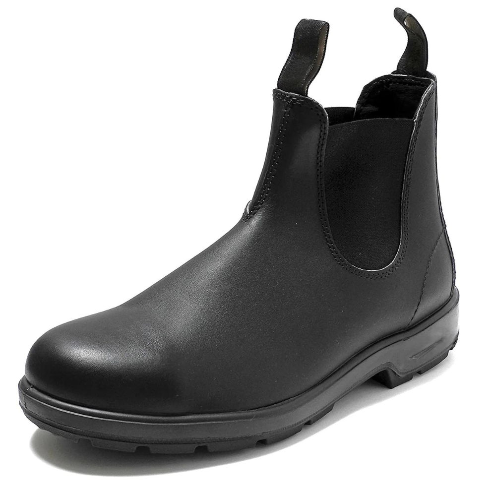 Chelsea Stiefel Unisex Bequem Orthopädisch Schwarz