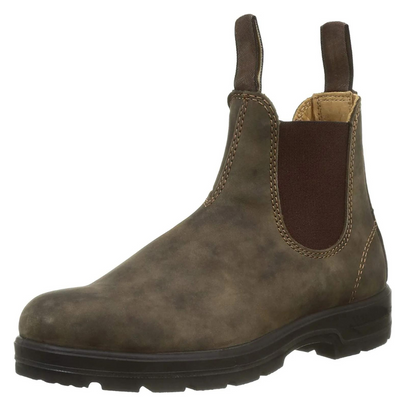 Chelsea Stiefel Unisex Bequem Orthopädisch Schwarz