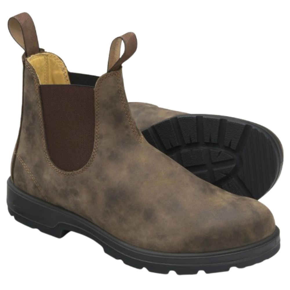 Chelsea Stiefel Unisex Bequem Orthopädisch Schwarz