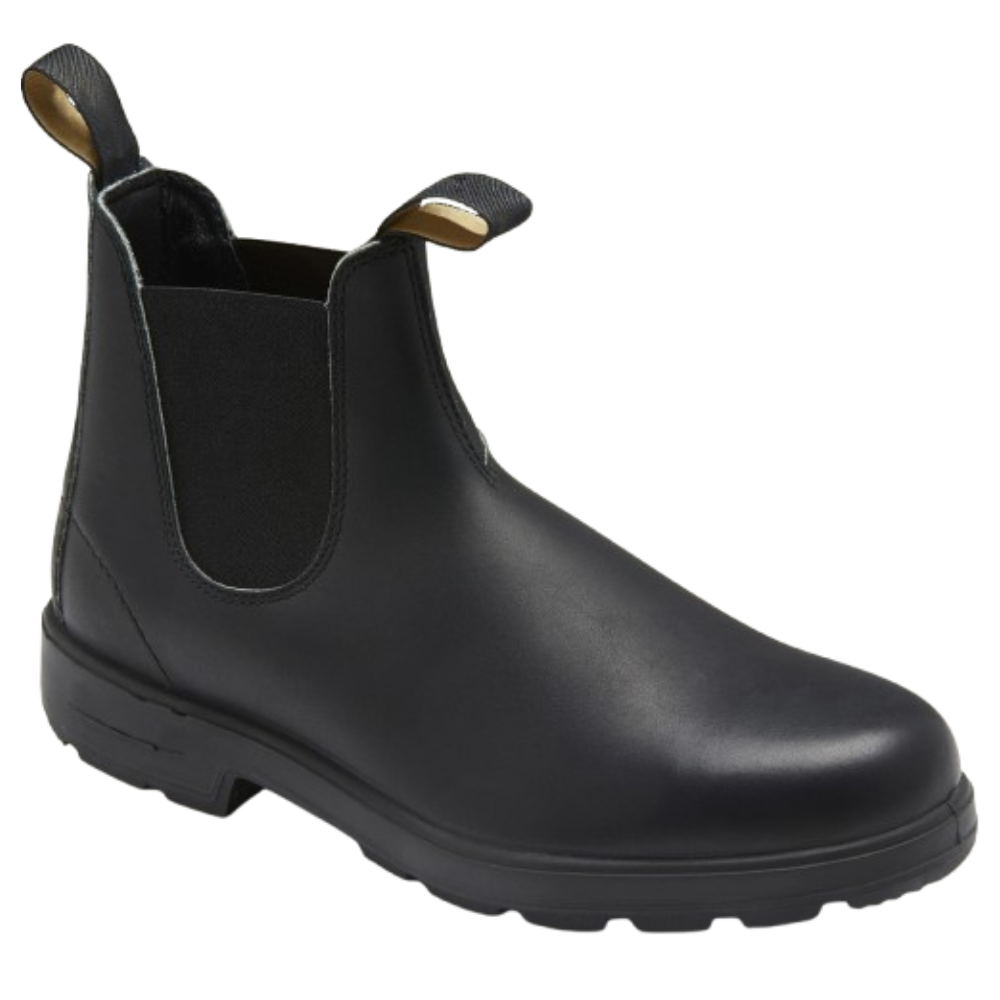 Chelsea Stiefel Unisex Bequem Orthopädisch Schwarz