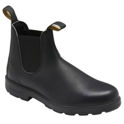 Chelsea Stiefel Unisex Bequem Orthopädisch Schwarz