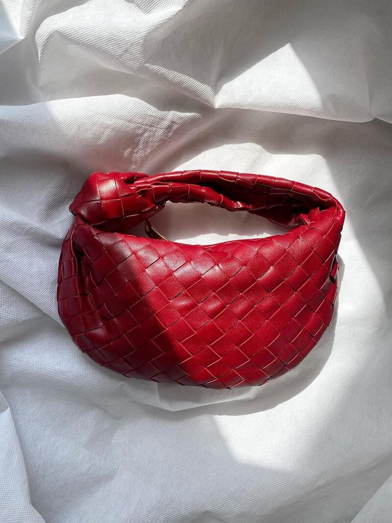 Geflochtene Mini Handtasche Boho Stil