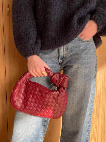 Geflochtene Mini Handtasche Boho Stil
