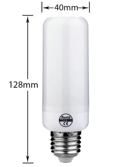 Solar LED Flammenleuchte Gartenlampe