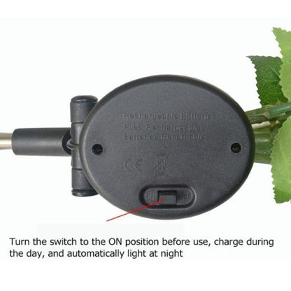Solar LED Rosen Gartenlampe Dekorativ