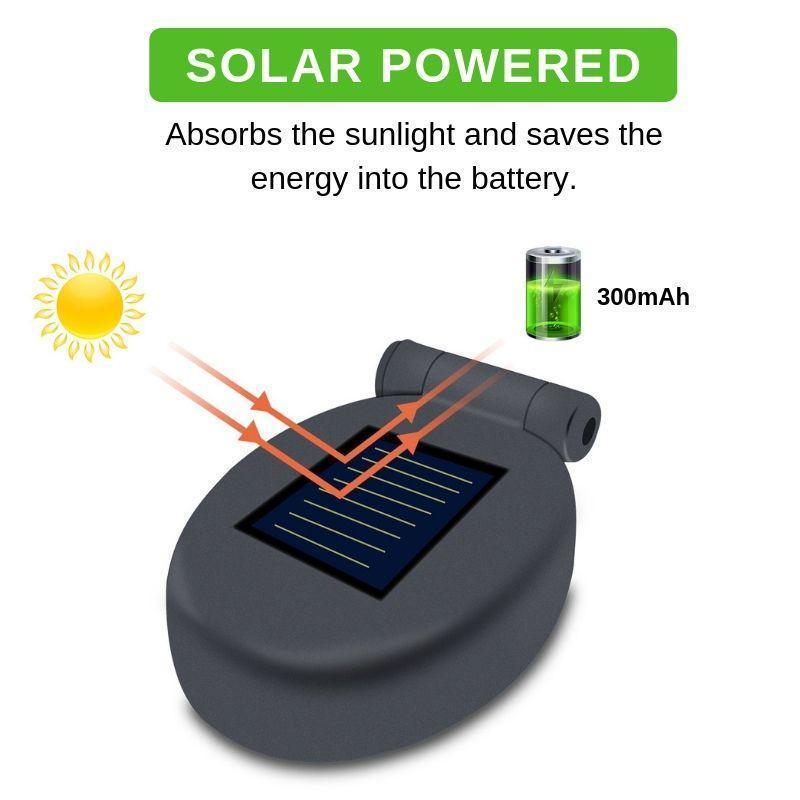 Solar LED Rosen Gartenlampe Dekorativ