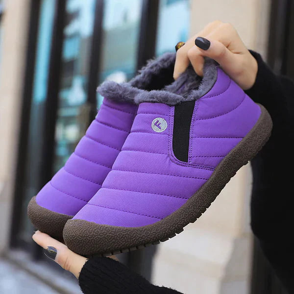 Herrenstiefel Rutschfest Winterstiefel Schwarz