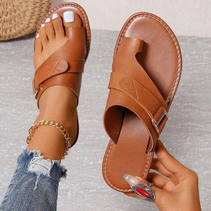 Damen Sandalen Hallux Valgus Komfort Sandalen Breit