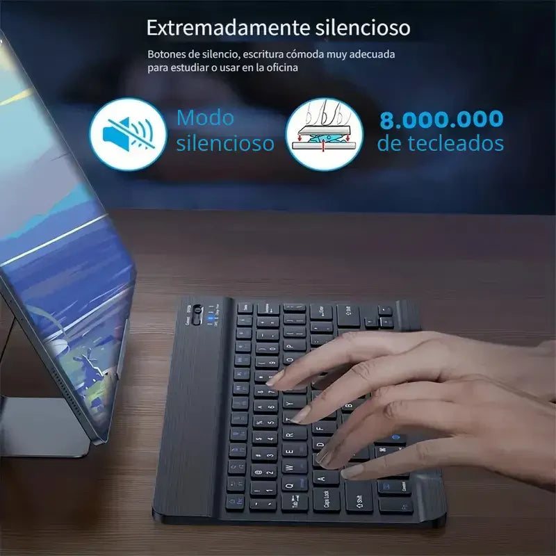 Bluetooth Tastatur Set Kabellos mit Maus