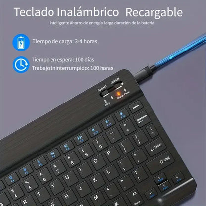 Bluetooth Tastatur Set Kabellos mit Maus