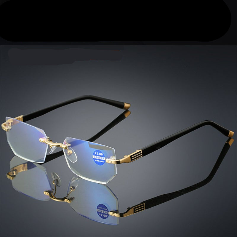 Lesebrille mit Gleitsichtgläsern und Blaulichtfilter Ultraleicht