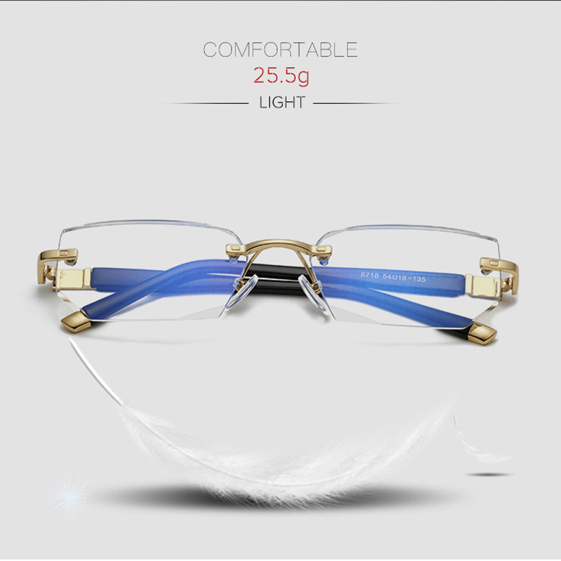 Lesebrille mit Gleitsichtgläsern und Blaulichtfilter Ultraleicht - BerlinGlamour