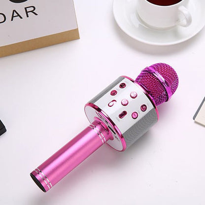 Kabelloses Karaoke-Mikrofon Mit Bluetooth Verbindung